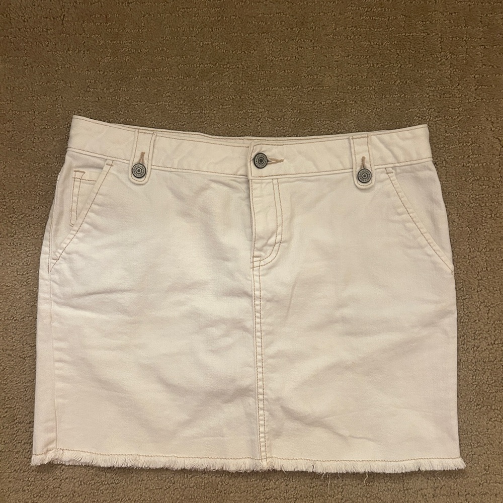 GAP Women's White Mini Skirt